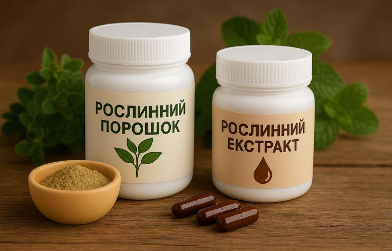 Рослинні порошки чи екстракти: який БАД обрати для себе?