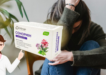 Боротьба з нервозністю і занепокоєнням: фітокомплекс «СОНОРМІН» за рекомендацією професора Олега Чабана